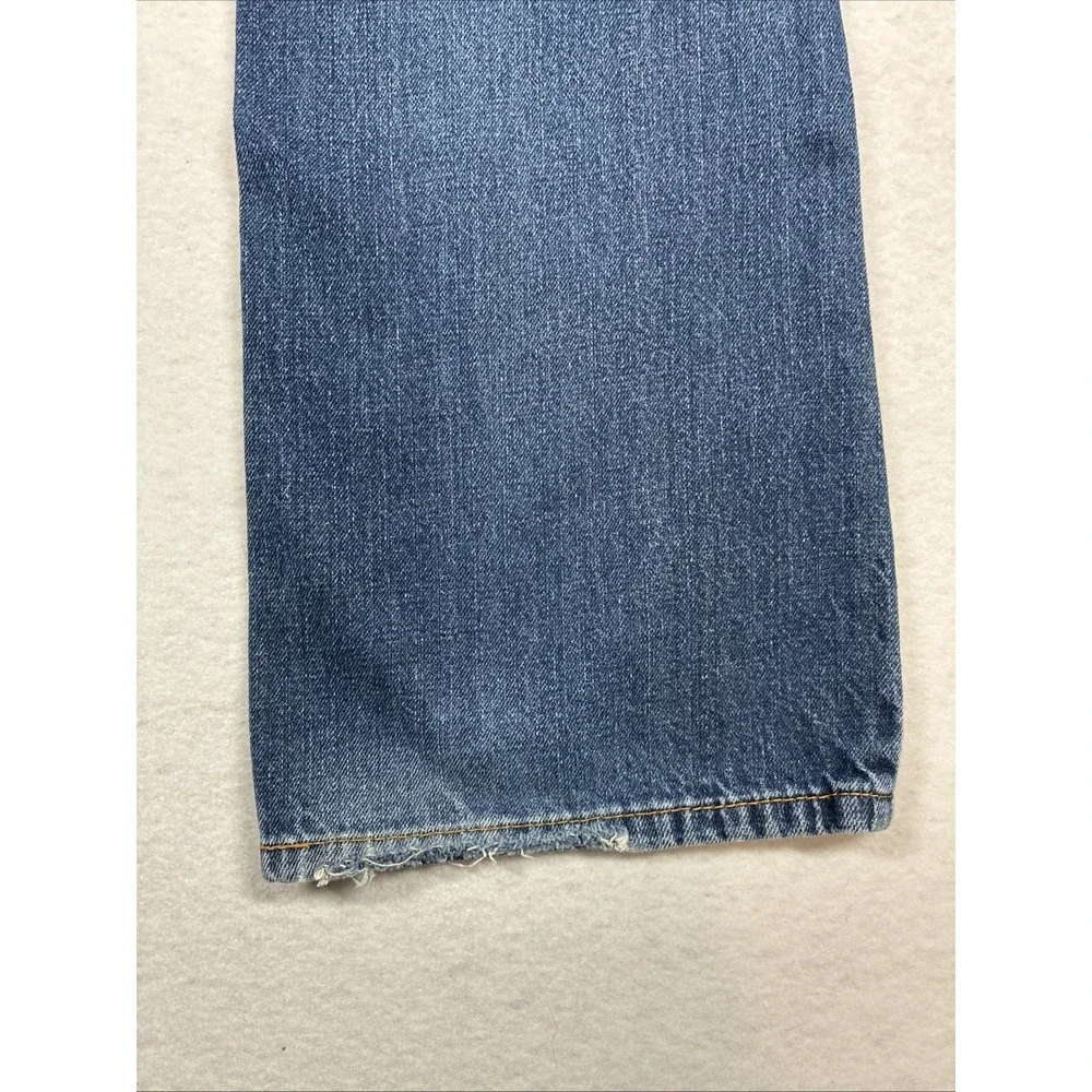 Levis 527 Mens Jeans 33x32 Blue Bootcut Fit Medium Wash Denim Classic City Biker